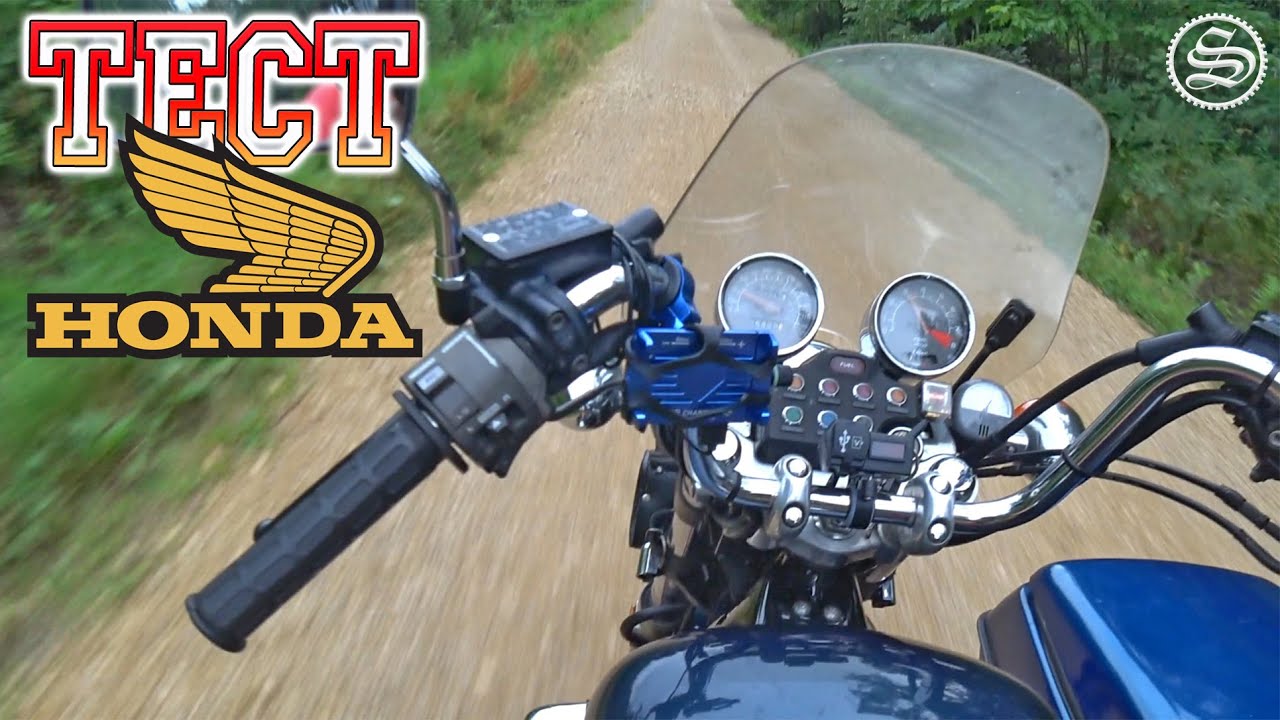 Тест всех систем после ремонта. Honda VT700.