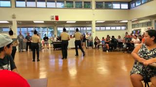 JCHS NJROTC Open House Drill Team performance