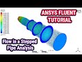 ANSYS Fluent Tutorial | Flow in a Stepped Pipe Analysis | ANSYS CFD Tutorial | ANSYS Workbench