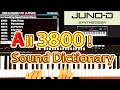 【JUNO-D6】全音色3800！ Sound Dictionary／好きな音を見つけよう！