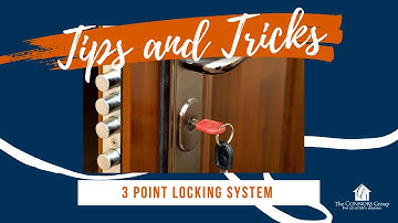 Multi-Point Door Locking System - Instruction Video