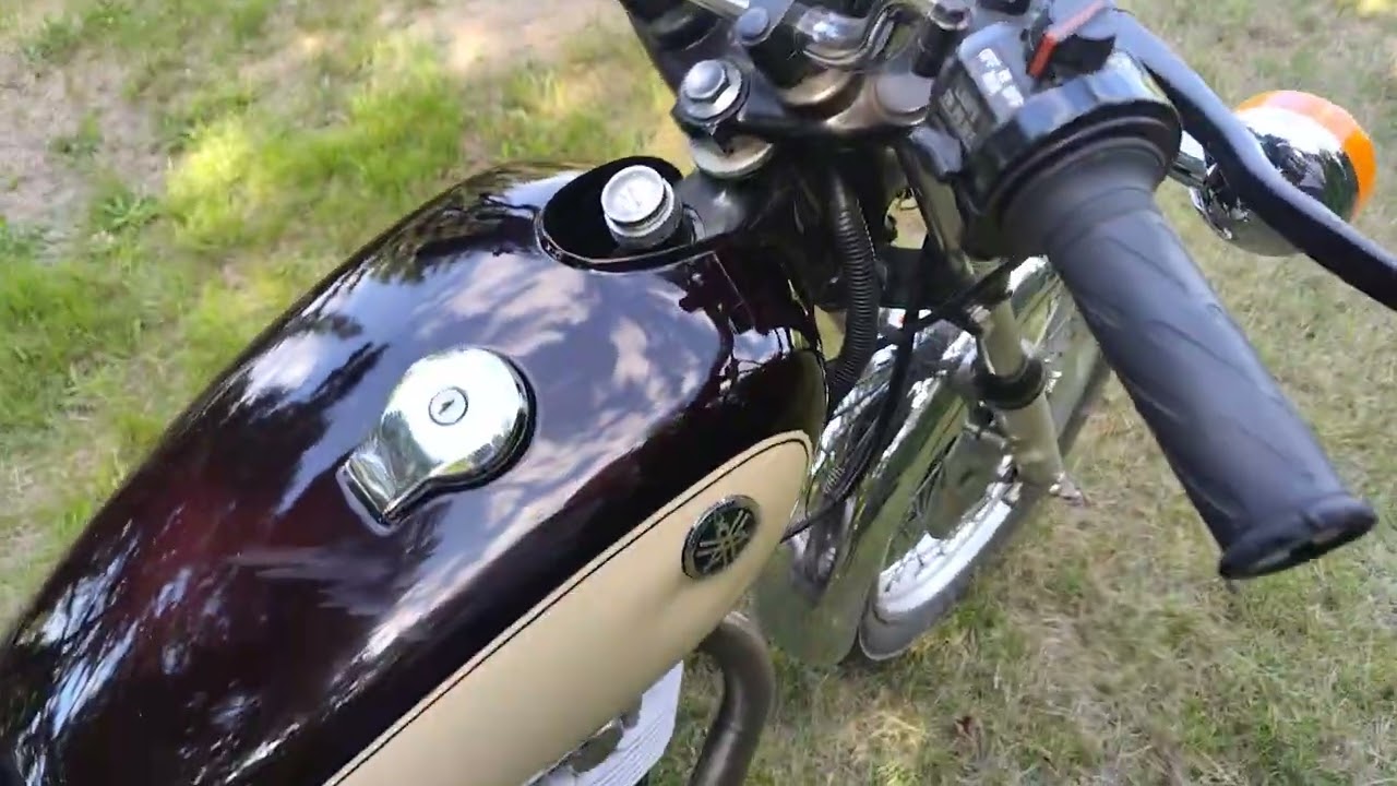 Yamaha SR500 1998rok udany film sprzedażowy 