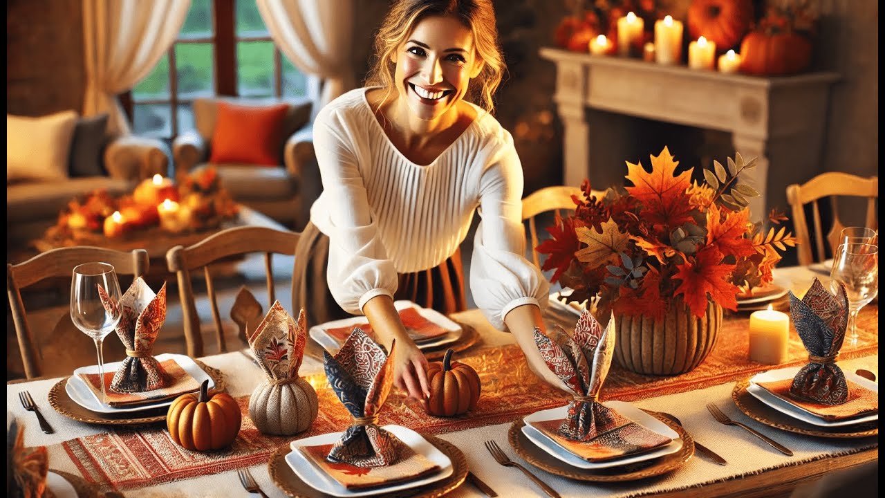 🍁 Wobeny 40 Pack Fall Thanksgiving Paper Napkins | Best Autumn Napkins 🍁