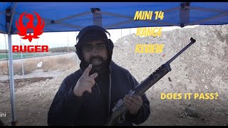 |RANGE REVIEW| *RUGER MINI 14 TALO EDITION* Shooting In The Rain! First Shots *Does It Suck?