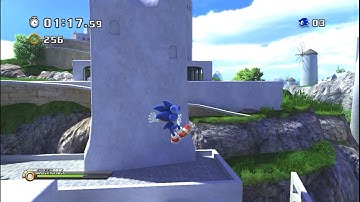 Sonic Generations Unleashed Project Windmill Isle ACT2 Speed Run (no skills) 1:31.39