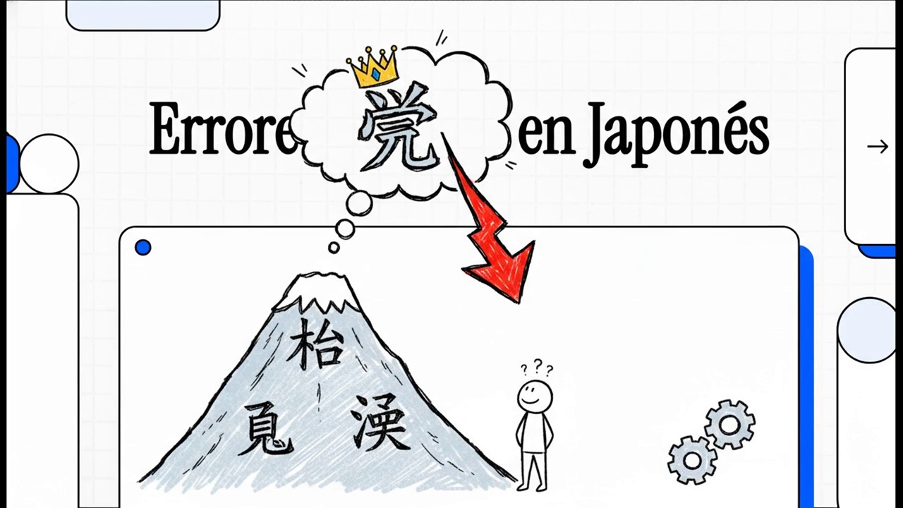 Errores de kanji con IME: por qué pasan (incluso a nativos) y cómo evitarlo como principiante