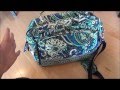VERA BRADLEY - metropolitan - rhythm & blues pattern VERA BRADLEY - metropolitan - rhythm & blues pattern