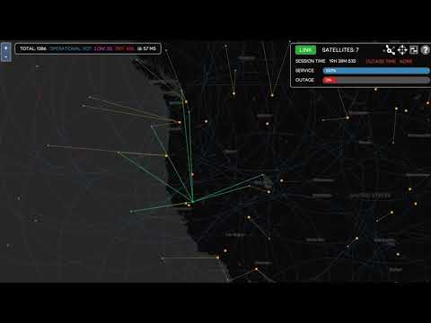 Starlink Satellite Tracker 04-2021