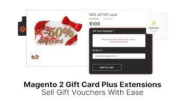 Magento 2 Gift Card Plus Extensions: Sell Gift Vouchers with Ease