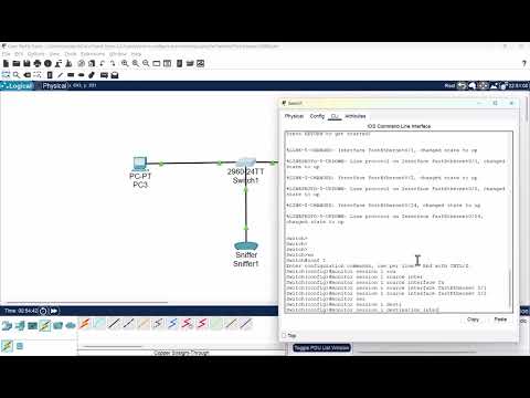 How to configure port mirroring using the Switched Port Analyser (SPAN)