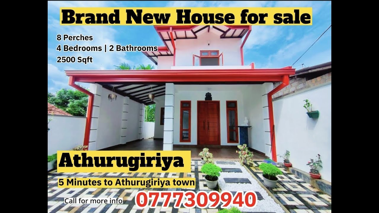 28 Million Brand New House for sale in Athurugiriya නවීන නිවසක්