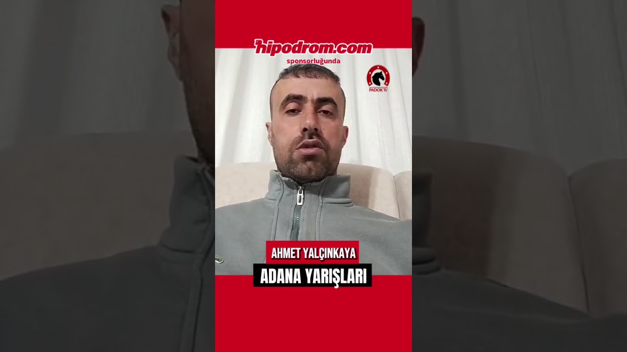 Ahmet Yalçınkaya 10 Mart Adana Yarışları İçin Önde Tuttuğu İsimleri Paylaştı... #shortsvideo