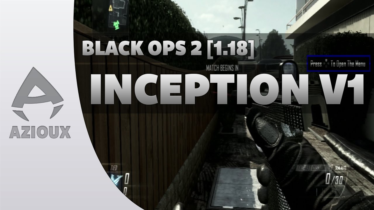 [BO2/1.18] Inception - SPRX Mod Menu