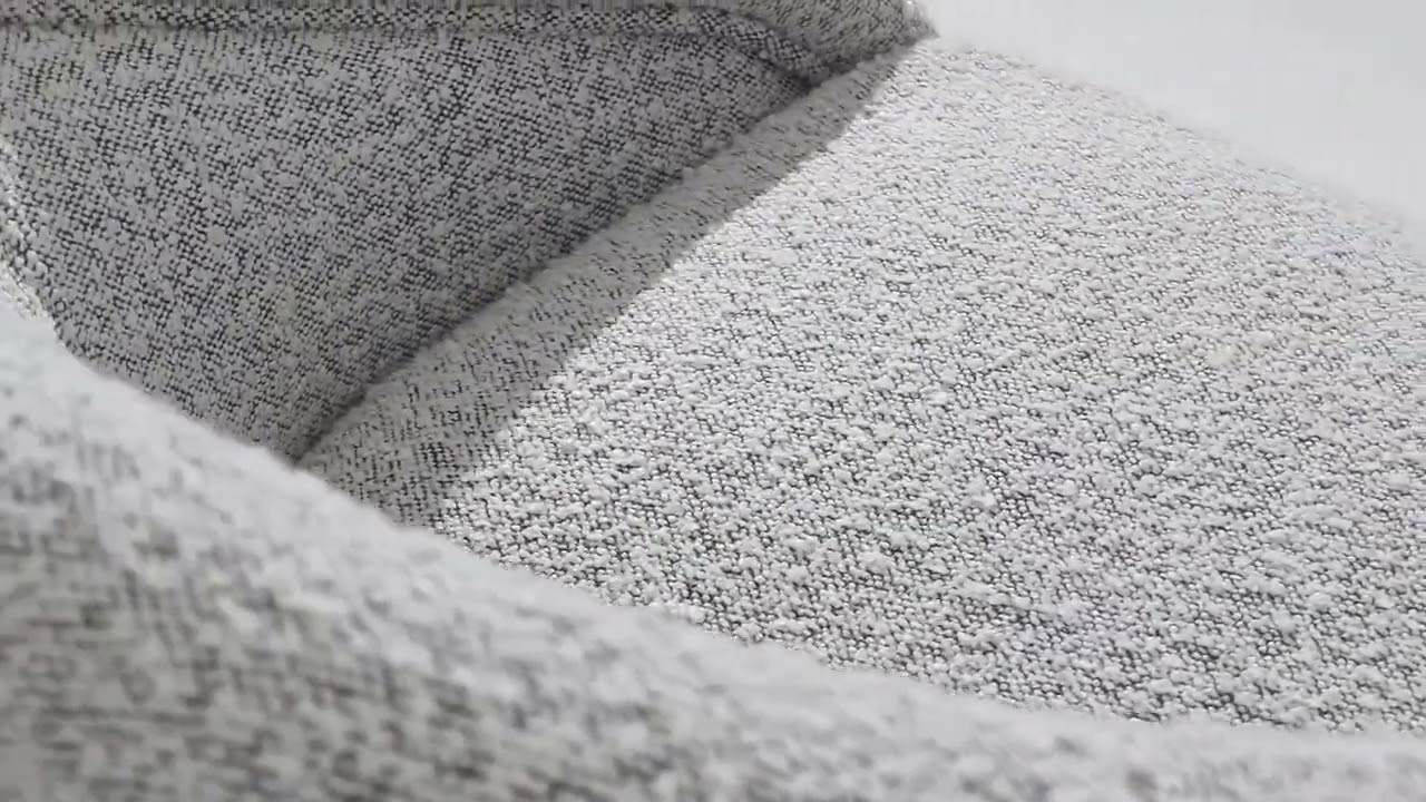 Rory Grey Boucle Swivel Chair from TOV Furniture