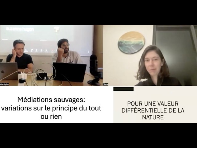 [SPHePS] G. AL MAJALI, "Médiations sauvages", D. DELAURENS, "Valeur différentielle de la nature"