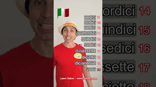 Learn Italian Numbers 11–20 🇮🇹 | Essential Travel Italian for Italy Trips