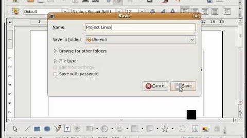 open office saving.avi