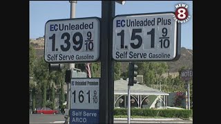 Gas prices soar in San Diego 1997