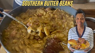 How To Make Southern Style Butter Beans