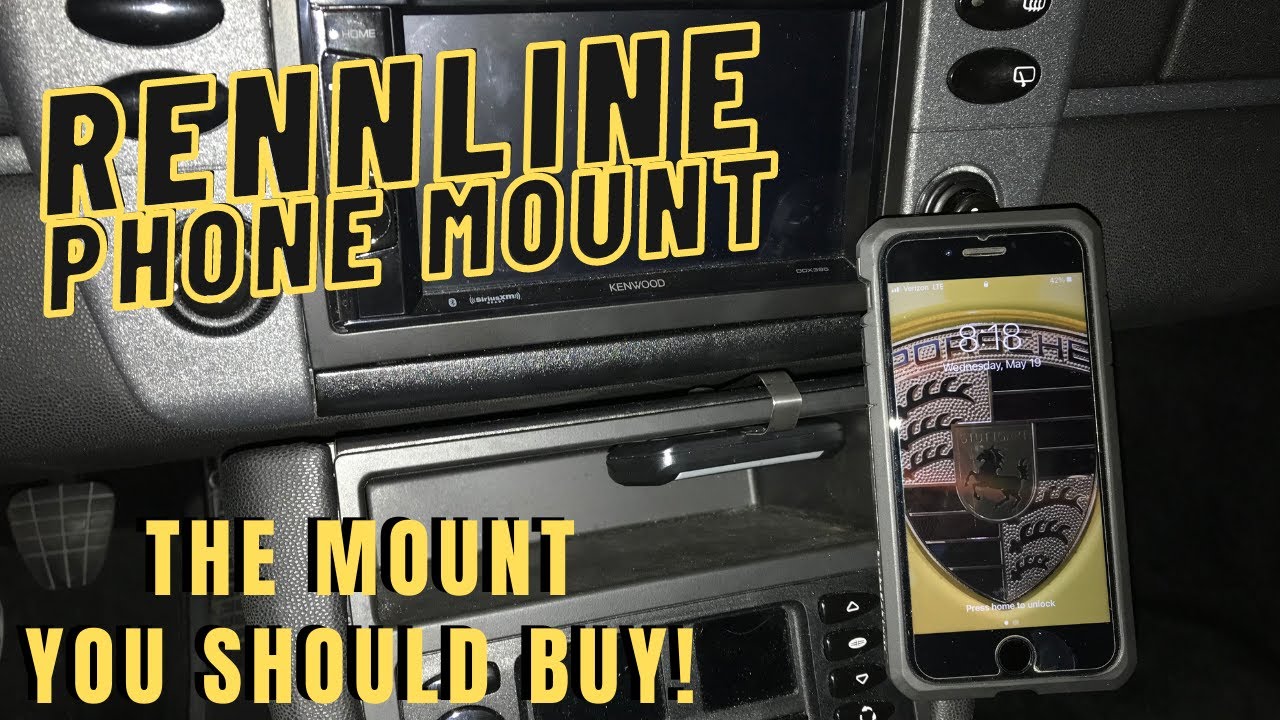 Rennline Porsche 996 And 986 Boxster Phone Mount DIY YouTube