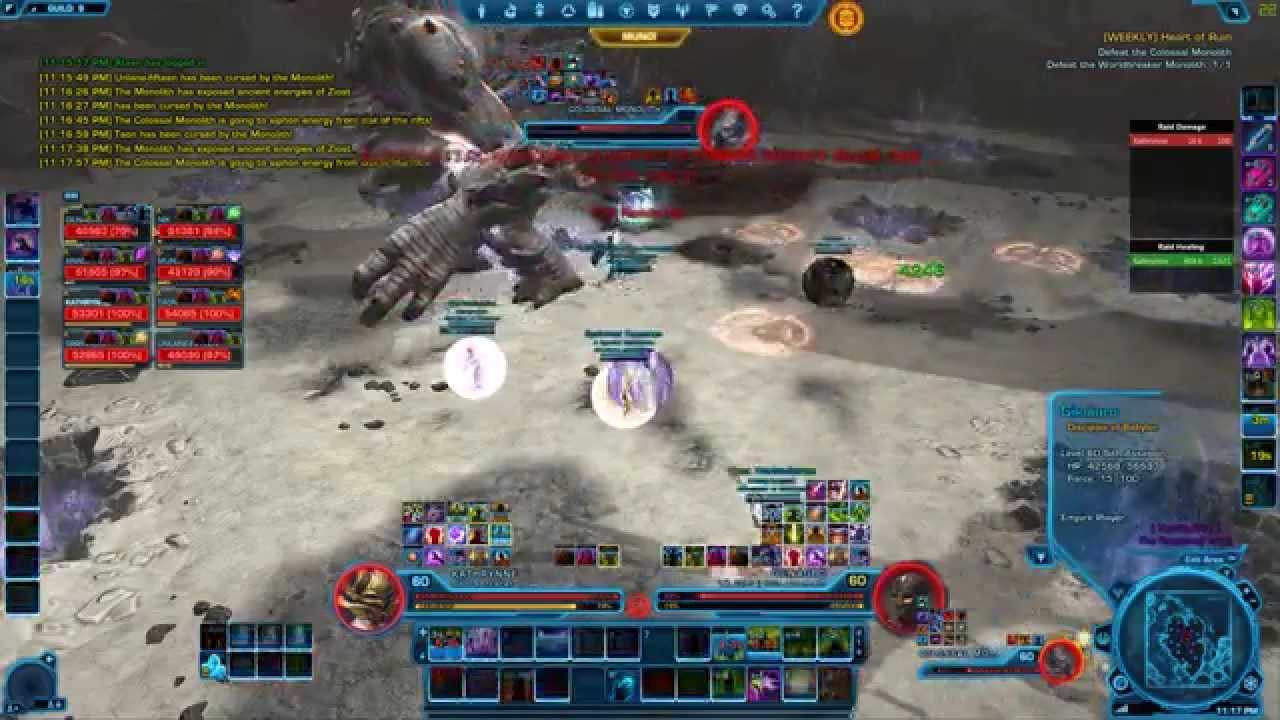 SWTOR : Colossal Monolith Hard Mode 8m