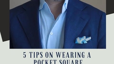 5 Tips for Wearing Pocket Squares (with a Sport Coat, without a Tie)