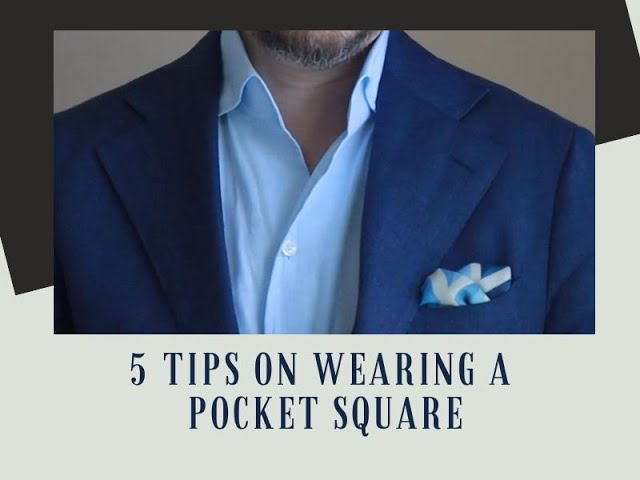 4 Classic Ways To Wear A Pocket Square (+ Instructions