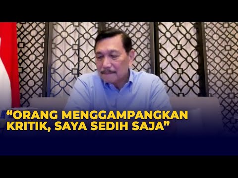Luhut Ungkap Alasan