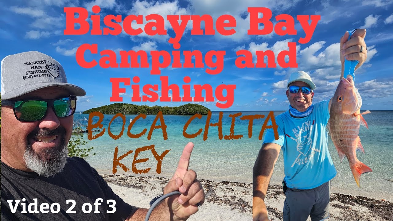 Camping and fishing Biscayne Bay. 