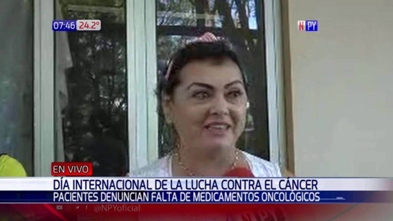 Pacientes oncológicos denuncian falta de medicamentos - YouTube