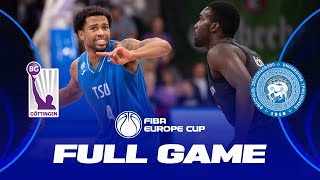 BG Gottingen v BC TSU Tbilisi | Full Basketball Game | FIBA Europe Cup 2023