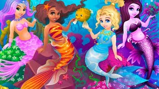 Game Play Permainan salon kecantikan Princess Mermaid Riasan Putri Duyung Tata rias permainan screenshot 2