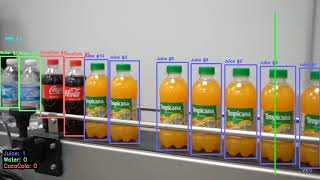 Computer Vision | Object counting and tracking | Bottle counting