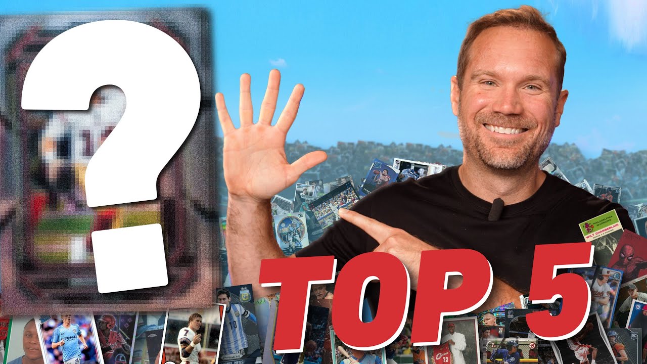 TOP 5 HOTTEST SPORTS CARDS!! 📈