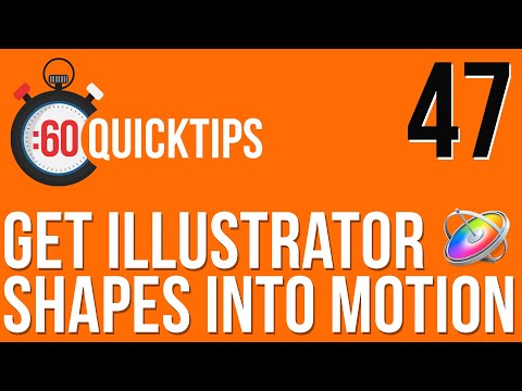 Ep 47 Illustrator Shapes into Motion
