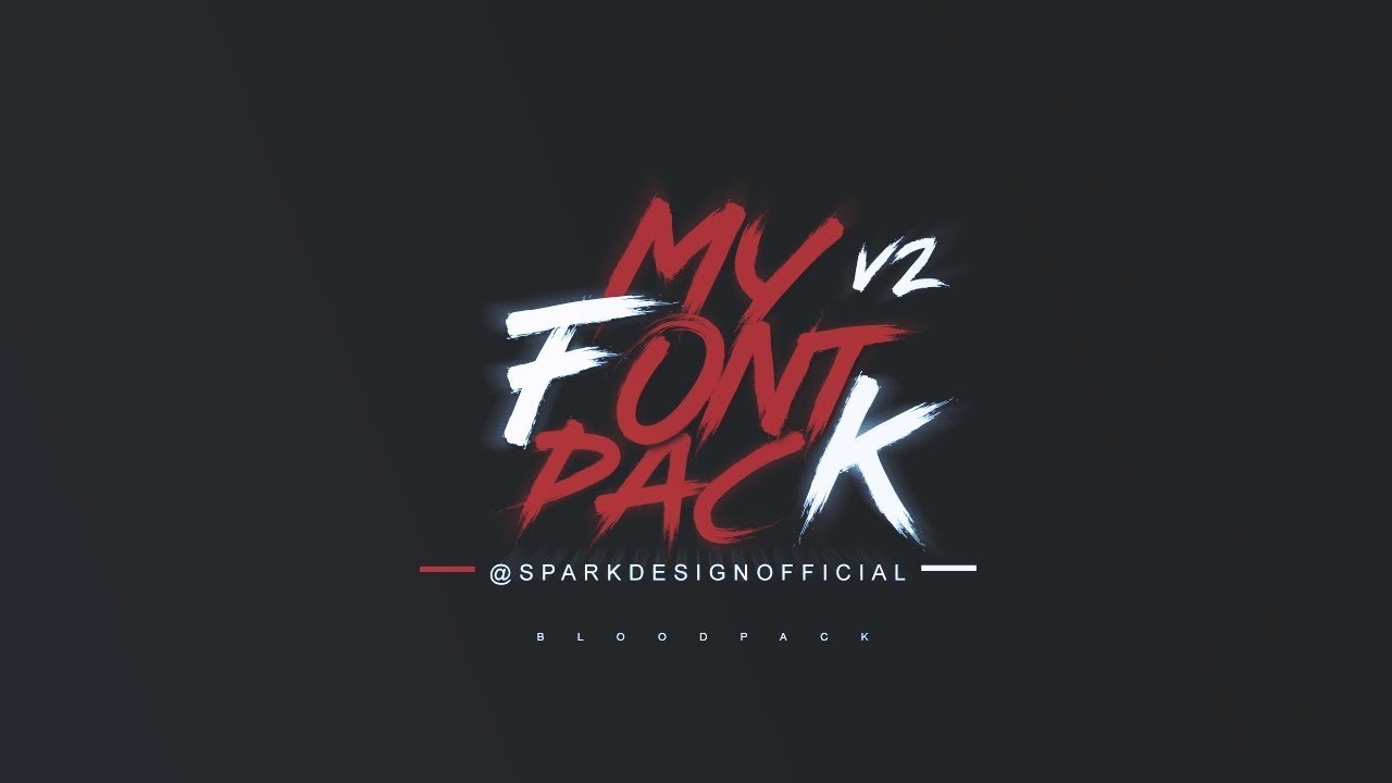 Free Download | Font Pack V2 | Photoshop project | Exclusive