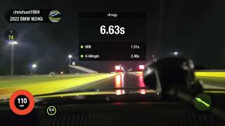 Procharged Scat Pack vs the Pure900 M240i. First outing with the turbo and setup. 3000DA