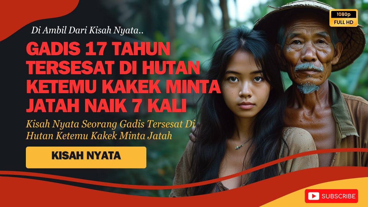 KISAH NYATA | VIRAL ! GADIS 17 TAHUN TERSESAT DI HUTAN KETEMU KAKEK 80 TAHUN, APA YANG TERJADI