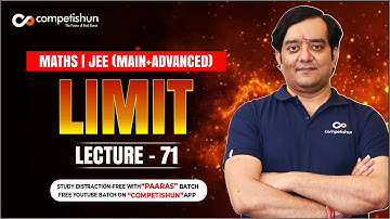 71 Limits using Expansion and L Hospital Rule | IIT JEE Mains/Advanced | Mohit Tyagi Mathematics