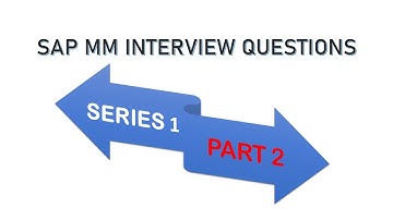 SAP MM Interview Questions and Answers|Most Asked Interview Questions|Part-02