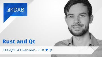 CXX-Qt Overview - Rust ❤️ Qt