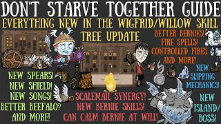 NEW, OFFICIAL & FULL Wigfrid/Willow Skill Tree Update! Everything New! - Don't Starve Together Guide