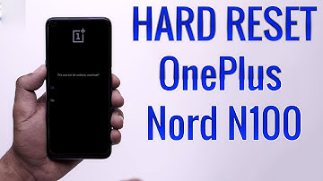 Hard Reset OnePlus Nord N100 | Factory Reset Remove Pattern/Lock/Password (How to Guide)
