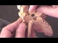 Carving a Fan Bird Dove at Fan Carver's World