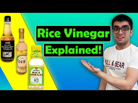 WHAT IS RICE VINEGAR? What is Rice Wine Vinegar? / Rice Vinegar vs. Rice Wine Vinegar