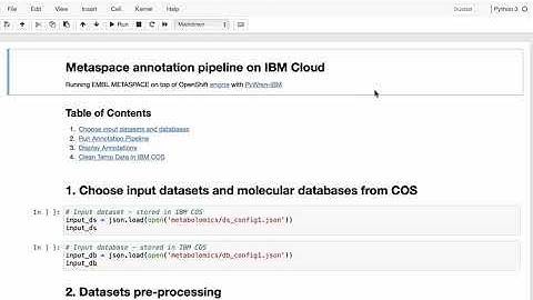 Lithops and METASPACE over IBM Cloud Functions and IBM COS