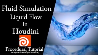 Houdini Liquid Flow Tutorial (Fluid Simulation)