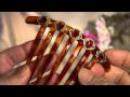 Swarovski Austrian Crystal French Comb - Item #911