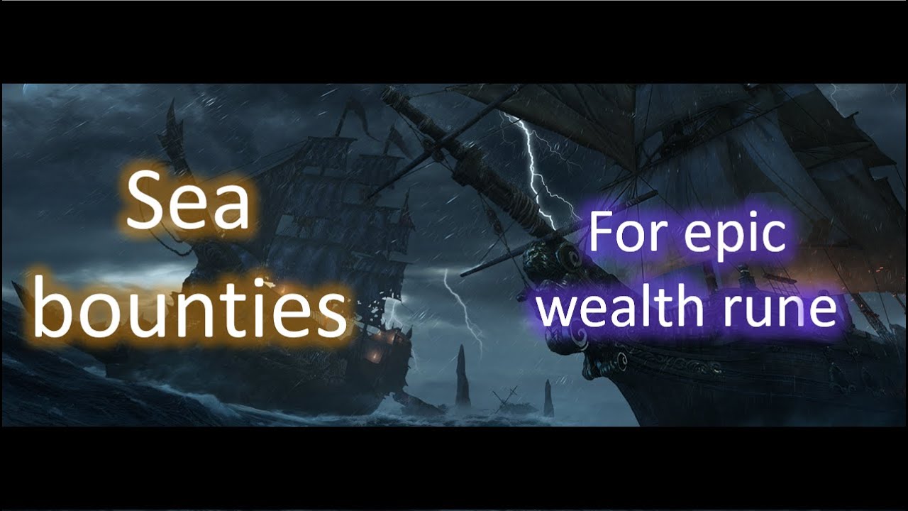 Lost Ark. Bounty seas. The easiest for me to get for epic wealth rune!