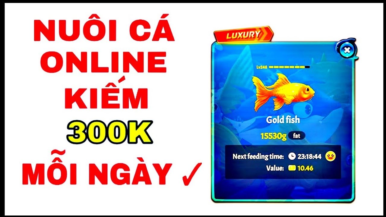 NUÔI CÁ ONLINE KIẾM TIỀN MẶT MIỄN PHÍ RÚT VỀ ATM | KIẾM TIỀN ONLINE 2020 | Bao quát các tài liệu liên quan kiếm tiền online rút về atm chi tiết nhất